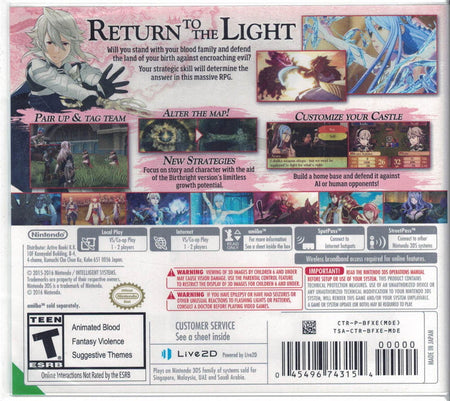 Fire Emblem Fates: Birthright [Nintendo 3DS]