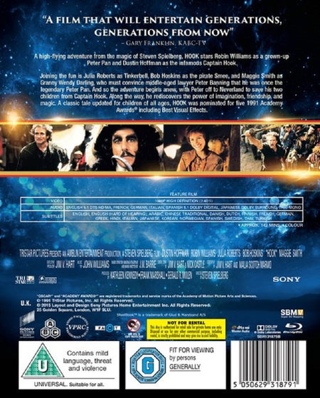 Hook - Limited Edition SteelBook [Blu-ray]