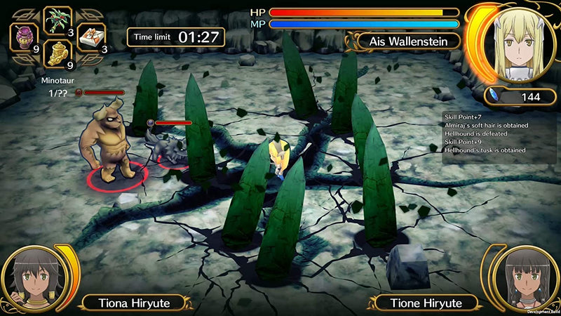 Is It Wrong to Try to Pick Up Girls in a Dungeon? Infinite Combate [Nintendo Switch]