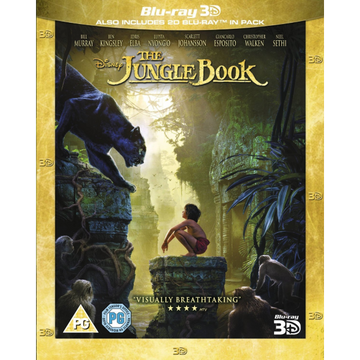 Disney's The Jungle Book [3D + 2D Blu-Ray]