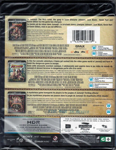 Jumanji: 3 Movie Collection 4K [4K UHD + Digital Box Set]
