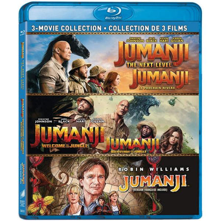 Jumanji: 3 Movie Collection [Blu-Ray Box Set]