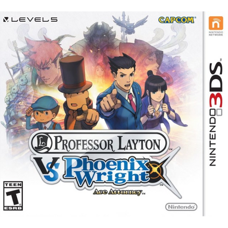 Professor Layton vs Phoenix Wright Ace Attorney [Nintendo 3DS]