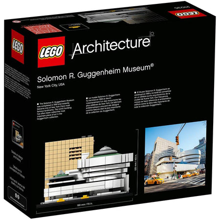 LEGO Architecture: Solomon R. Guggenheim Museum - 744 Piece Building Kit [LEGO, #21035]