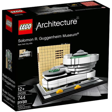 LEGO Architecture: Solomon R. Guggenheim Museum - 744 Piece Building Kit [LEGO, #21035]