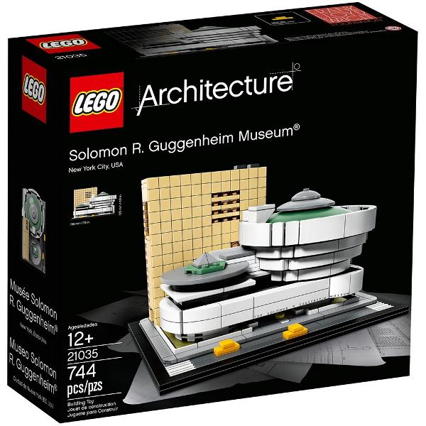 LEGO Architecture: Solomon R. Guggenheim Museum - 744 Piece Building Kit [LEGO, #21035]