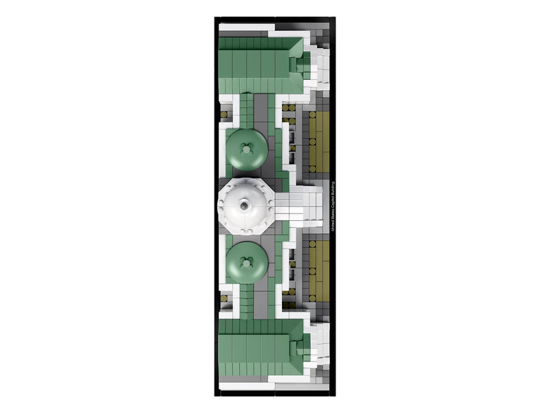 LEGO Architecture: United States Capitol Building - 1032 Piece Building Kit [LEGO, #21030]