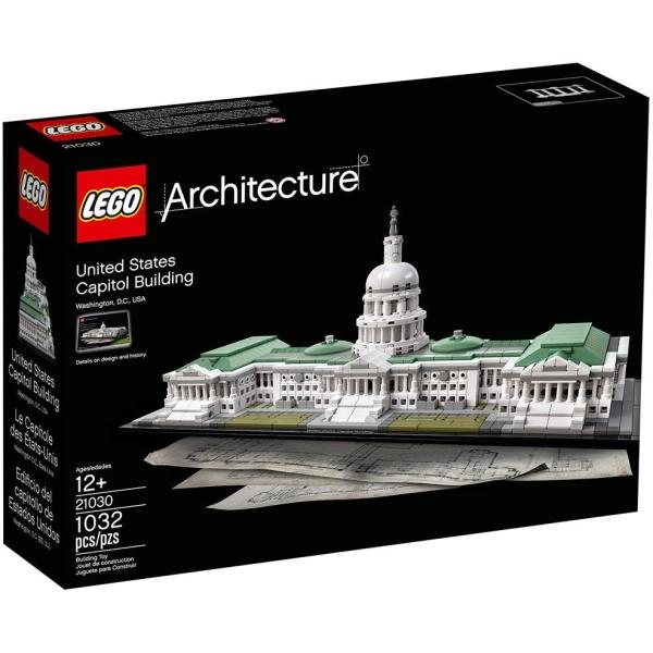 LEGO Architecture: United States Capitol Building - 1032 Piece Building Kit [LEGO, #21030]