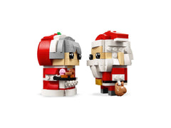 LEGO Brick Headz: Mr. & Mrs. Claus - 341 Piece Building Kit [LEGO, #40274]