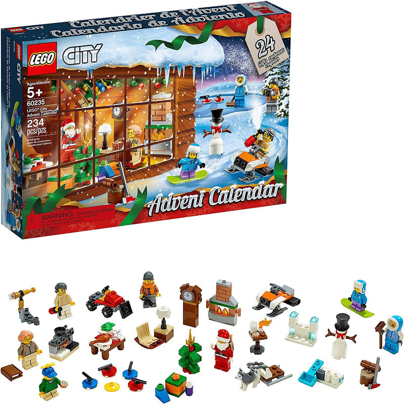 LEGO City: Advent Calendar (2019 Edition) - 234 Piece Building Kit [LEGO, #60235]
