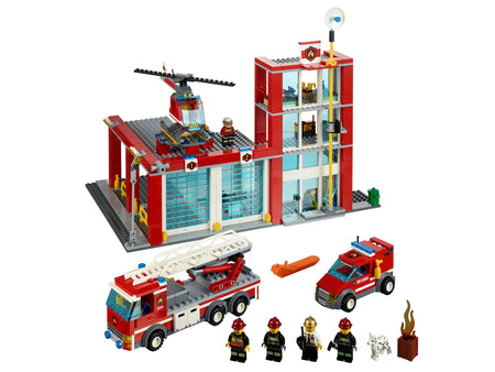 LEGO City: Fire Station - 752 Piece Building Set [LEGO, #60004]