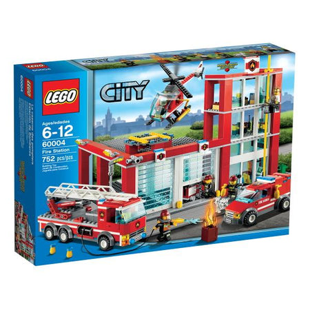 LEGO City: Fire Station - 752 Piece Building Set [LEGO, #60004]