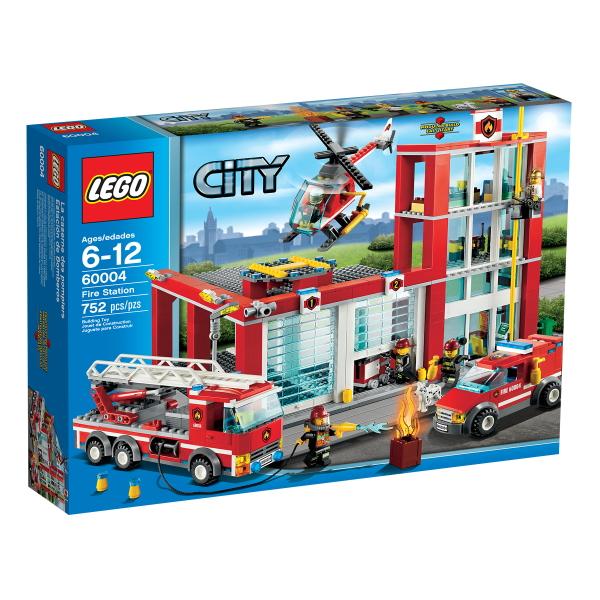 LEGO City: Fire Station - 752 Piece Building Set [LEGO, #60004]
