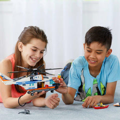 LEGO City: Heavy-Duty Rescue Helicopter - 415 Piece Building Kit [LEGO, #60166]