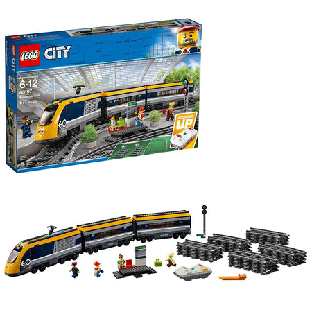 LEGO City: Passenger Train - 677 Piece Building Kit [LEGO, #60197]