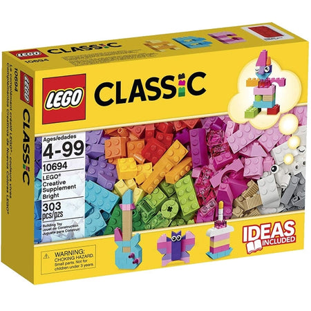 LEGO Classic: Creative Supplement Bright - 303 Piece Brick Set [LEGO, #10694]