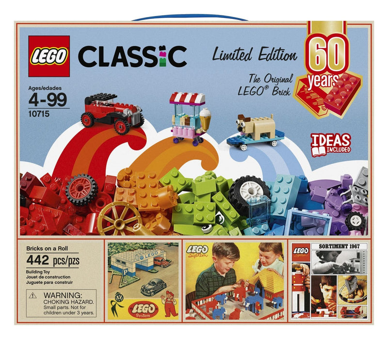 LEGO Classic: Bricks on a Roll - 442 Piece Limited Edition Building Kit [LEGO, #10715]