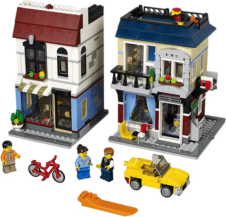 LEGO Creater: Bike Shop & Cafe - 1023 Piece Building Kit [LEGO, #31026]