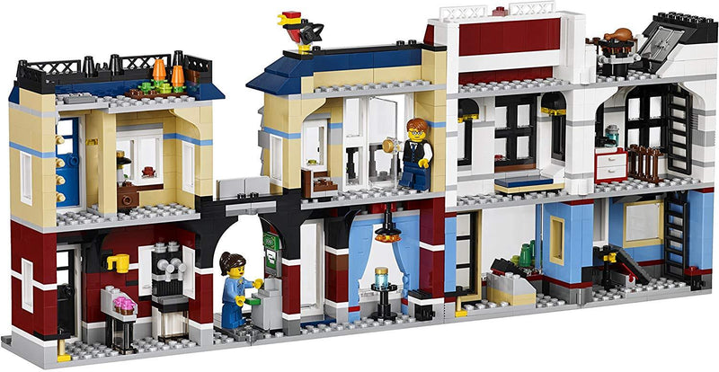 LEGO Creater: Bike Shop & Cafe - 1023 Piece Building Kit [LEGO, #31026]
