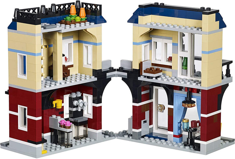 LEGO Creater: Bike Shop & Cafe - 1023 Piece Building Kit [LEGO, #31026]