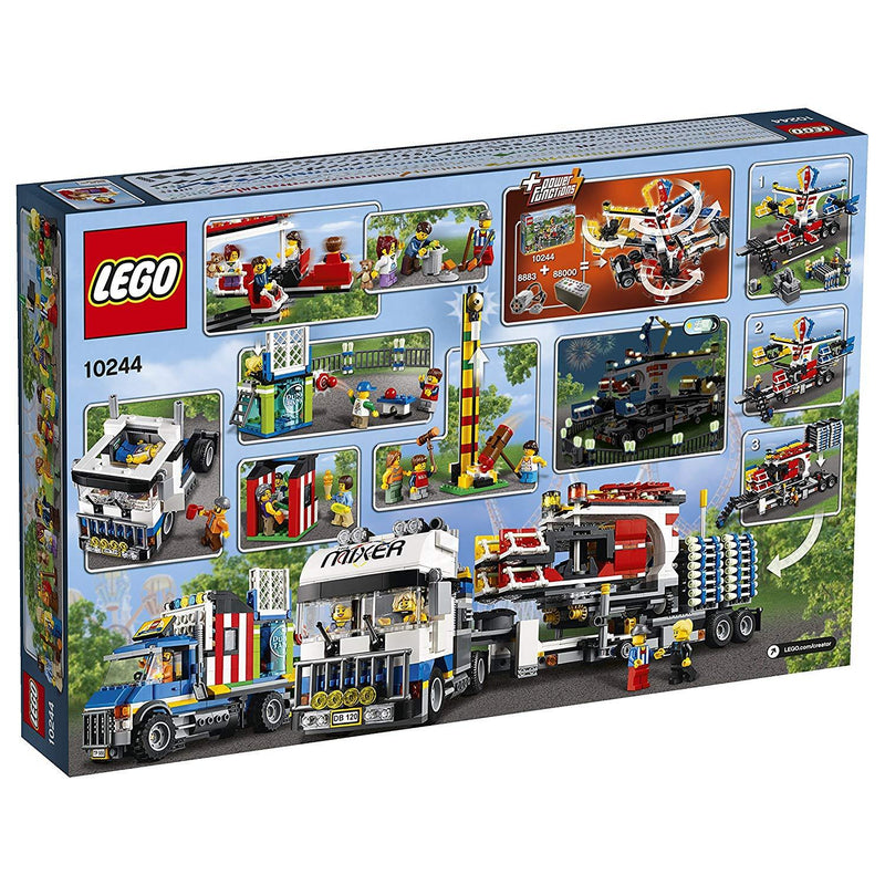 LEGO Creator: Fairground Mixer - 1746 Piece Expert Building Set [LEGO, #10244]