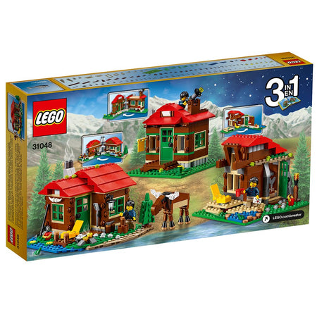 LEGO Creator: Lakeside Lodge - 368 Piece 3-in-1 Building Kit [LEGO, #31048]