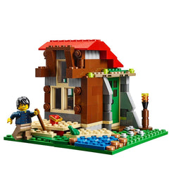 LEGO Creator: Lakeside Lodge - 368 Piece 3-in-1 Building Kit [LEGO, #31048]