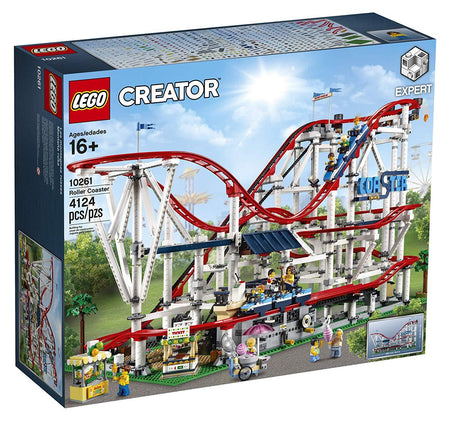 LEGO Creator: Roller Coaster - 4124 Piece Building Kit [LEGO, #10261]