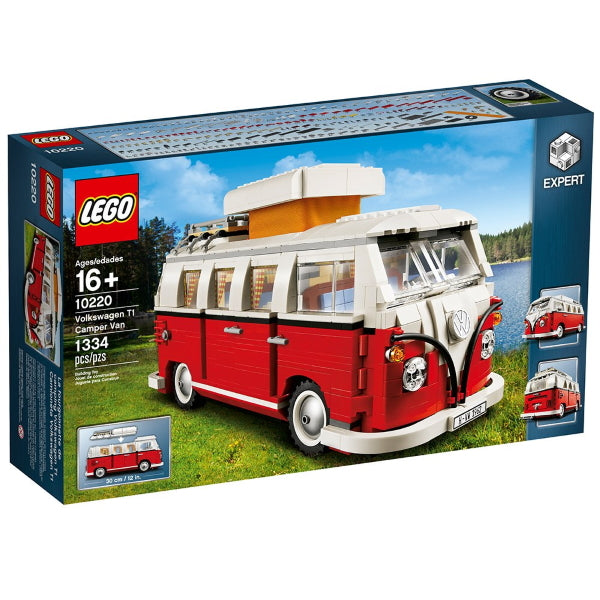LEGO Creator: Volkswagen T1 Camper Van - 1334 Piece Building Set [LEGO, #10220]