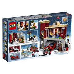 LEGO Creator: Winter Village Fire Station - 1166 Piece Building Kit [LEGO, #10263]