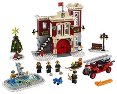 LEGO Creator: Winter Village Fire Station - 1166 Piece Building Kit [LEGO, #10263]