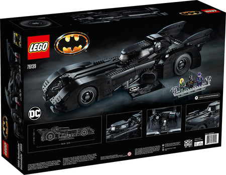 LEGO DC Comics Super Heroes: 1989 Batmobile - 3306 Piece Building Kit [LEGO, #76139]