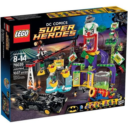 LEGO DC Comics Super Heroes: Jokerland - 1037 Piece Building Kit [LEGO, #76035]