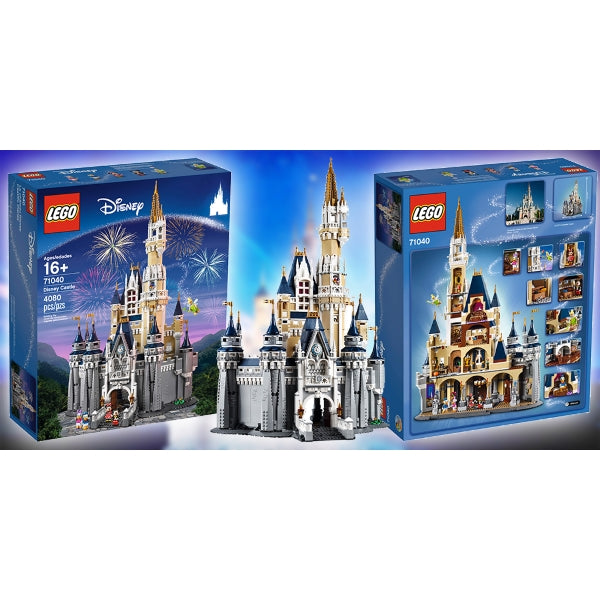LEGO Disney Castle 4080 Piece Building Kit [LEGO, #71040]