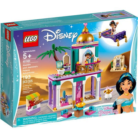 LEGO Disney Princess: Aladdin and Jasmine's Palace Adventures - 193 Piece Building Kit [LEGO, #41161]