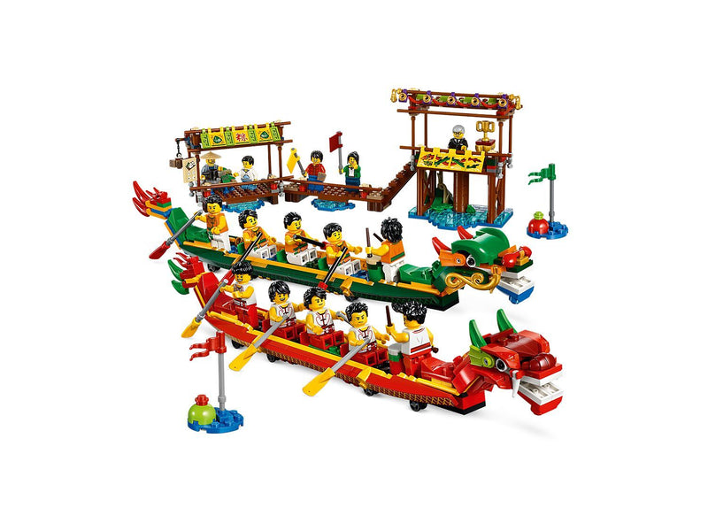LEGO Dragon Boat Race - 643 Piece Building Set [LEGO, #80103]