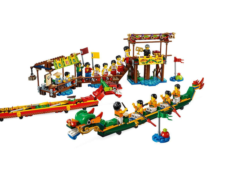 LEGO Dragon Boat Race - 643 Piece Building Set [LEGO, #80103]