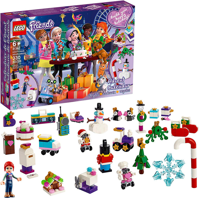 LEGO Friends: Advent Calendar (2019 Edition) - 330 Piece Building Kit [LEGO, #41382]