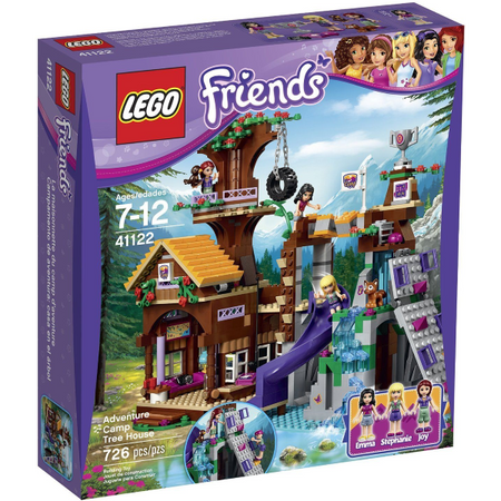 LEGO Friends Adventure Camp Tree House 726 Piece Building Kit [LEGO, #41122]