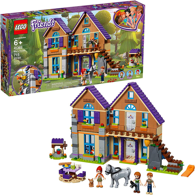 LEGO Friends: Mia's House - 715 Piece Building Kit [LEGO, #41369]