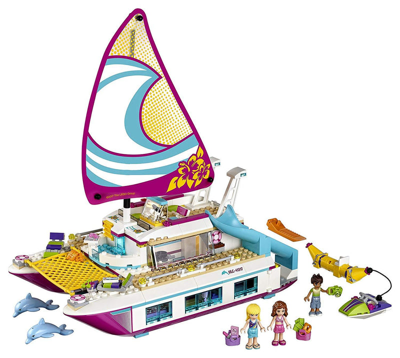 LEGO Friends: Sunshine Catamaran - 603 Piece Building Set [LEGO, #41317]