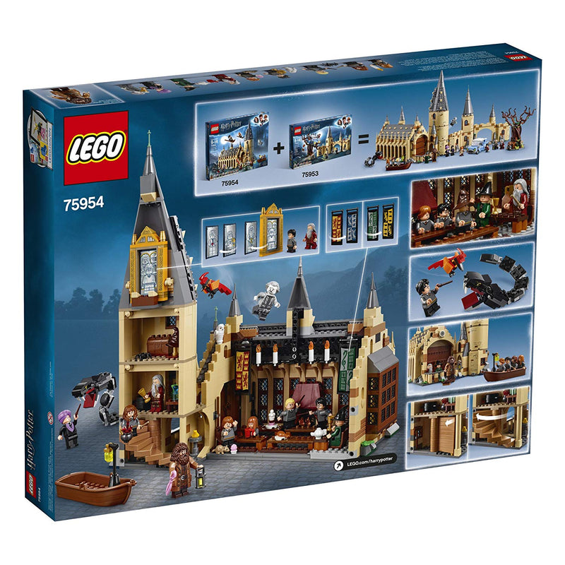 LEGO Harry Potter: Hogwarts Great Hall - 878 Piece Building Set [LEGO, #75954]