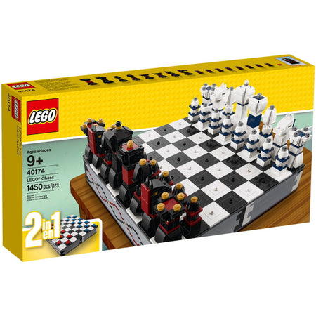 LEGO Iconic Chess Set - 1450 Piece Building Kit [LEGO, #40174]