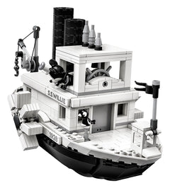 LEGO Ideas Disney Mickey Mouse: Steamboat Willie - 751 Piece Building Kit [LEGO, #21317]