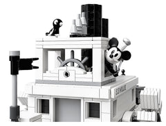 LEGO Ideas Disney Mickey Mouse: Steamboat Willie - 751 Piece Building Kit [LEGO, #21317]