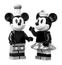 LEGO Ideas Disney Mickey Mouse: Steamboat Willie - 751 Piece Building Kit [LEGO, #21317]