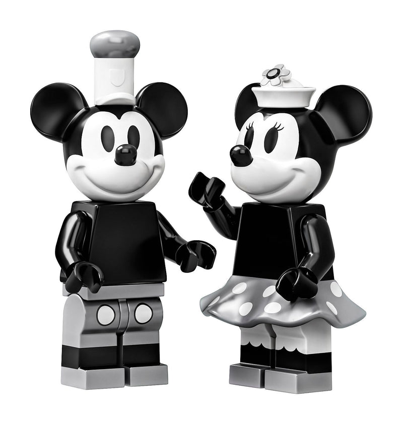 LEGO Ideas Disney Mickey Mouse: Steamboat Willie - 751 Piece Building Kit [LEGO, #21317]