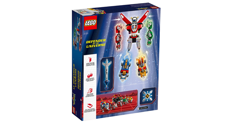 LEGO Ideas: Voltron - Defender of the Universe - 2321 Piece Building Kit [LEGO, #21311]