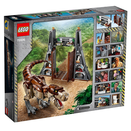 LEGO Jurassic Park: T-rex Rampage - 3120 Piece Building Set [LEGO, #75936]