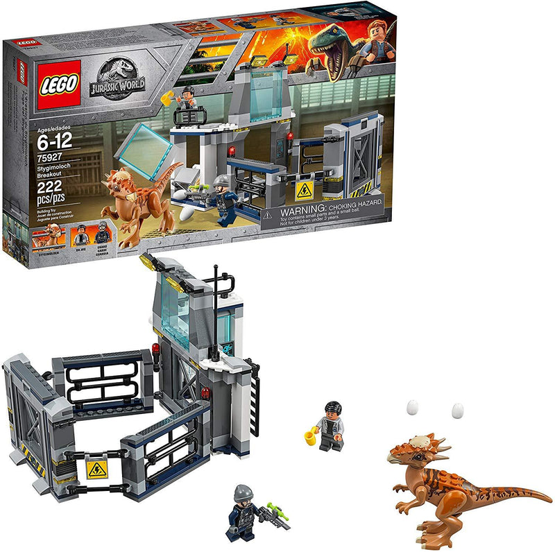 LEGO Jurassic World: Stygimoloch Breakout - 222 Piece Building Kit [LEGO, #75927]